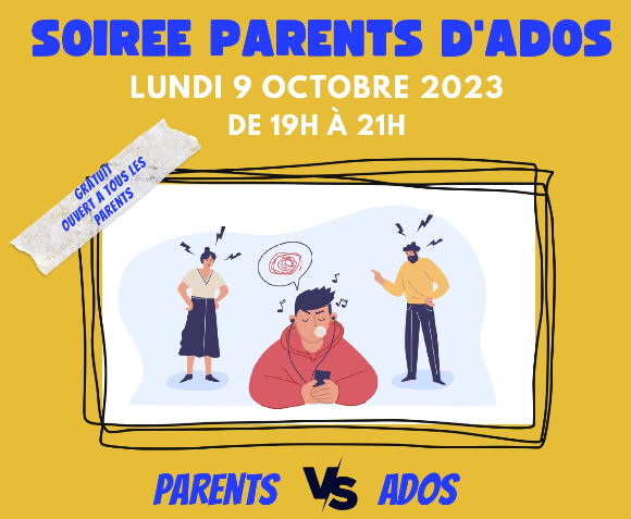 Soirée parents à la Maison des ados – Quelles limites poser pour être en confiance avec son ado ?