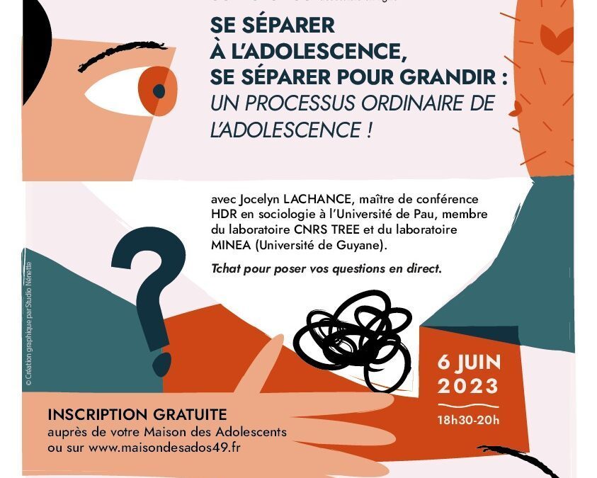 Conférence à destination des parents – Se préparer à l’adolescence, se préparer pour grandir